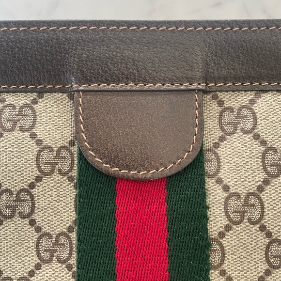 GUCCI GG monogram supreme Clutch - Picture 6 of 17